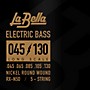 LaBella Rx Series Nickel 5-String Electric Bass Strings (45 - 130)