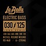 LaBella Rx Series Nickel 6-String Electric Bass Strings 30 - 125