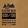 LaBella Rx Series Stainless Steel 6-String Electric Bass Strings (30 - 130)