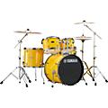 Yamaha Rydeen 5-Piece Shell Pack with 20 in. Bass Drum Black GlitterMellow Yellow