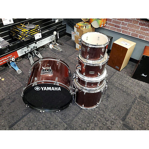 Yamaha Rydeen Drum Kit Burgundy Glitter