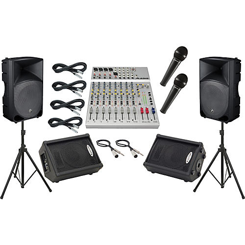 S-12 / Mackie Thump TH-15A Mains and Monitors Package