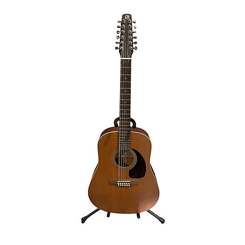 Seagull S 12 CEDAR MICRO EQ 12 String Acoustic Electric Guitar Natural