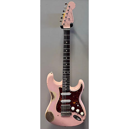 Nash Guitars S-63 SSH Heavy Relic Solid Body Electric Guitar Shell Pink