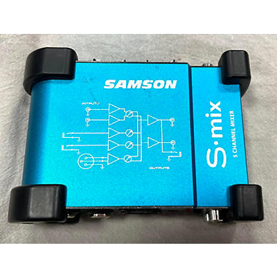 Samson S Mix 5 Channel Mixer Unpowered Mixer