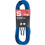 Stagg S-Series Instrument Cable With Deluxe Ends 20 ft. Blue