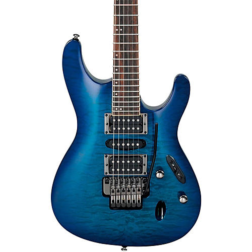 Ibanez S Series S670QM Electric Guitar Sapphire Blue