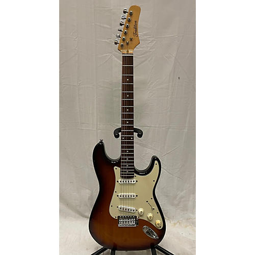 Tradition S Style Solid Body Electric Guitar Sunburst