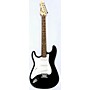 Used Austin S Type Electric Guitar Black and White