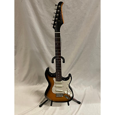 Silvertone S-Type Solid Body Electric Guitar
