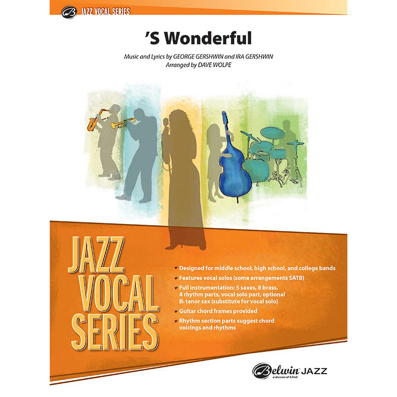 Alfred S Wonderful Jazz Vocal Band Grade 3 Set Musician's Friend