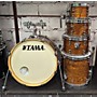 Used TAMA S. L. P. Fat Spruce Drum Kit SATIN WILD SPRUCE
