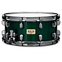 TAMA S.L.P. Bubinga/Maple Snare Drum 14 x 6.5 in. Malachite Green Zebrawood