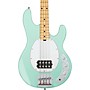 Sterling by Music Man S.U.B. StingRay RAY4 Maple Fingerboard Electric Bass Guitar - Mint Green White Pickguard