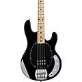 Sterling by Music Man S.U.B. StingRay RAY4 Maple Fingerboard Electric Bass Guitar Black Black PickguardBlack Black Pickguard