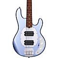 Sterling by Music Man S.U.B. StingRay RAY4HH Electric Bass Guitar - Stealth BlackLake Blue Metallic