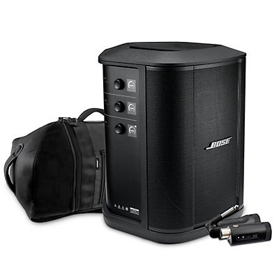 Bose S1 Pro+ Mobile Performer Package With Mic/Line & Instrument Transmitters, Backpack