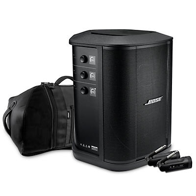 Bose S1 Pro+ Wireless PA System With Instrument Transmitters & Backpack