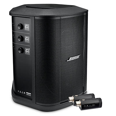 Bose S1 Pro+ Wireless PA System With Mic/Line Transmitters