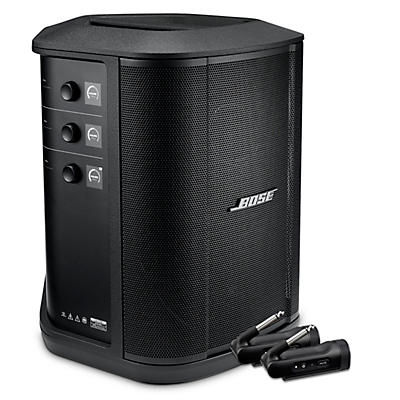 Bose S1 Pro+ Wireless PA System With Two Instrument Transmitters