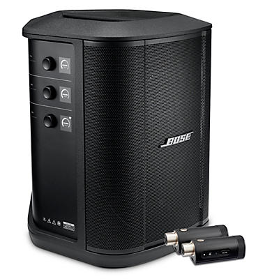 Bose S1 Pro+ Wireless PA System With Two Mic/Line Transmitters