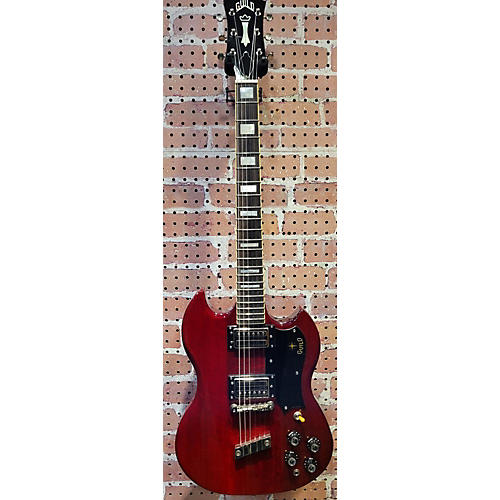 Guild S100 Solid Body Electric Guitar Cherry