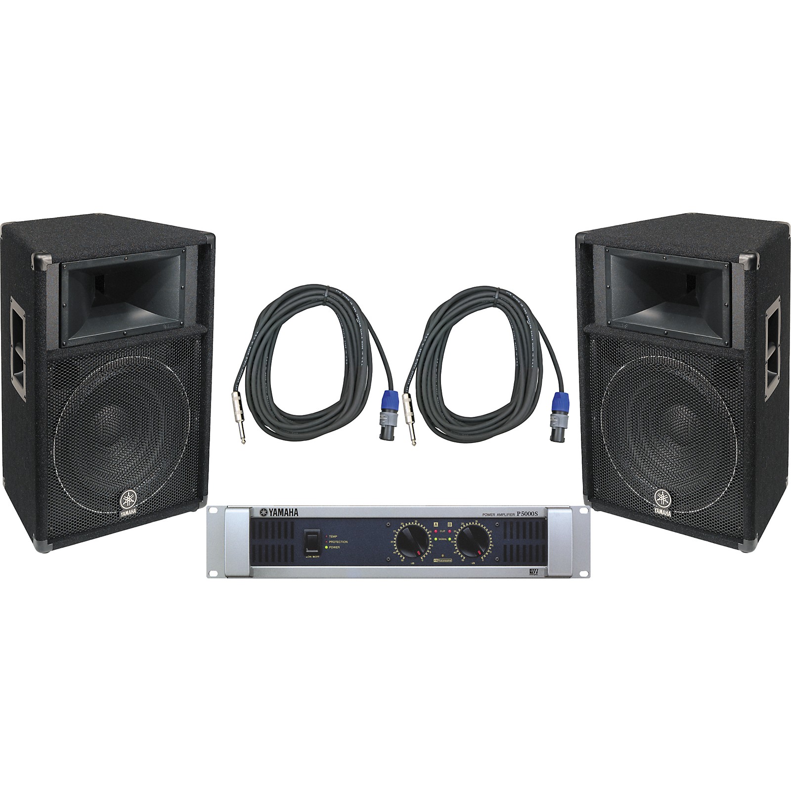 Yamaha S115V/ P5000S Speaker & Amp Package Musician's Friend