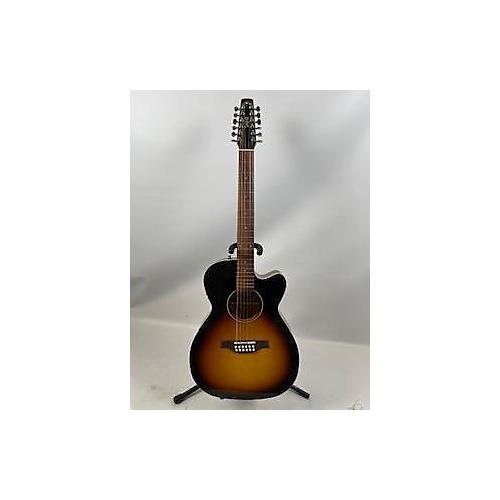 Seagull S12 CH CW 12 String Acoustic Electric Guitar 2 Tone Sunburst