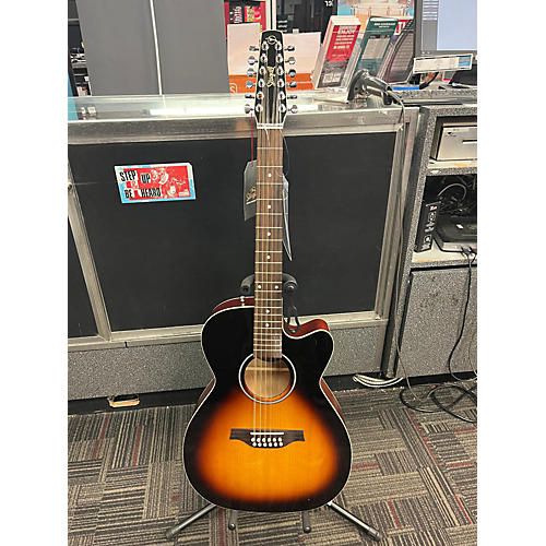 Seagull S12 CH CW GT 12 12 String Acoustic Electric Guitar 3 Color Sunburst