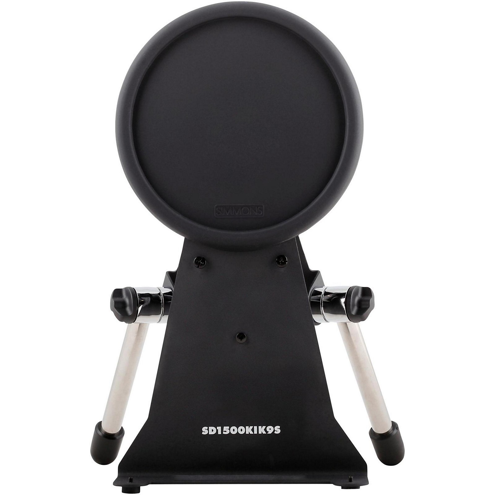 Simmons S1500 Pro Kick Pad and Stand with Chrome Legs Musician's Friend