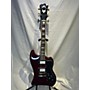 Used Guild S200 T Bird Solid Body Electric Guitar Wine Red