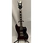 Used Guild S200 T Bird Solid Body Electric Guitar Vintage Cherry Red
