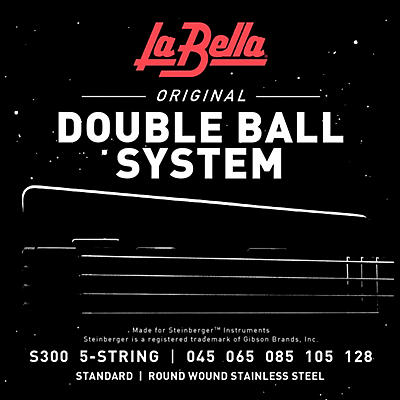 La Bella S300 Double Ball System 5-String Bass Strings