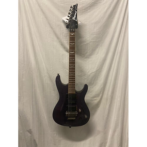 Ibanez S470 DX QM Solid Body Electric Guitar Trans Purple