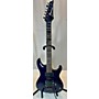 Used Ibanez S470 DXQM Solid Body Electric Guitar Trans Purple