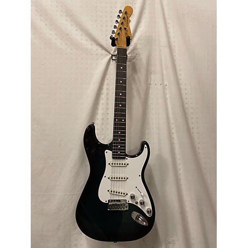 G&L S500 Solid Body Electric Guitar Black and White