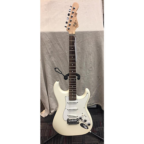 G&L S500 Solid Body Electric Guitar White