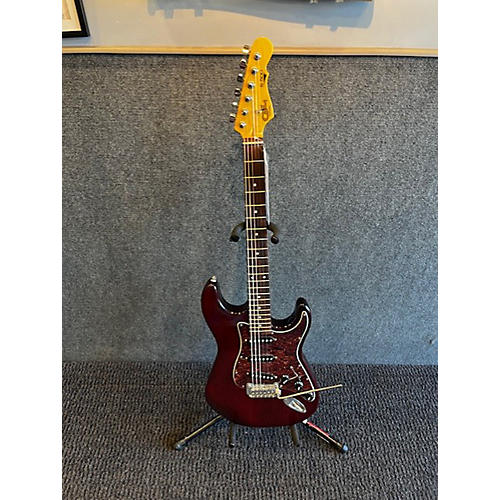 G&L S500 Solid Body Electric Guitar Trans Red