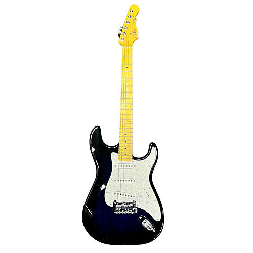 G&L S500 Tribute Series Solid Body Electric Guitar Blue Burst