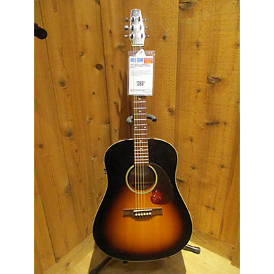 Seagull S6 Subburst Gt Q1t Acoustic Guitar