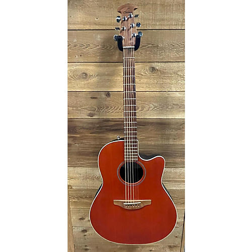 Ovation S861 Acoustic Electric Guitar Orange