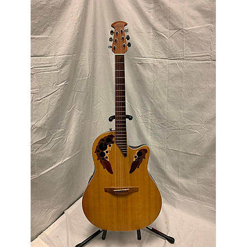 Ovation S868 Elite Special Acoustic Electric Guitar Natural