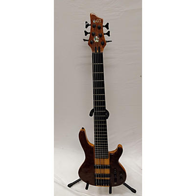 Wolf S9 Six String Bass Electric Bass Guitar