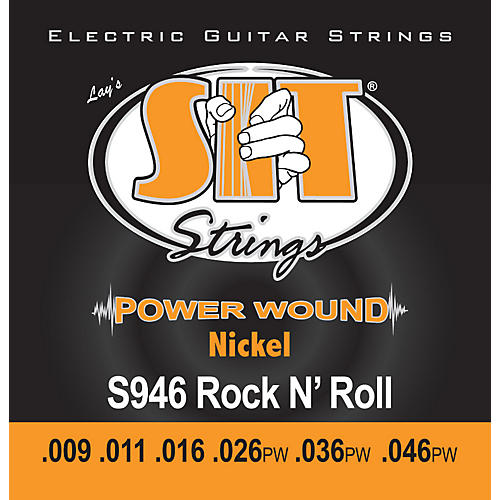 SIT Strings S946 Rock n Roll Power Wound Nickel Electric Guitar Strings