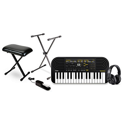 Casio SA-51 32-Key Mini Portable Keyboard Essentials Bundle