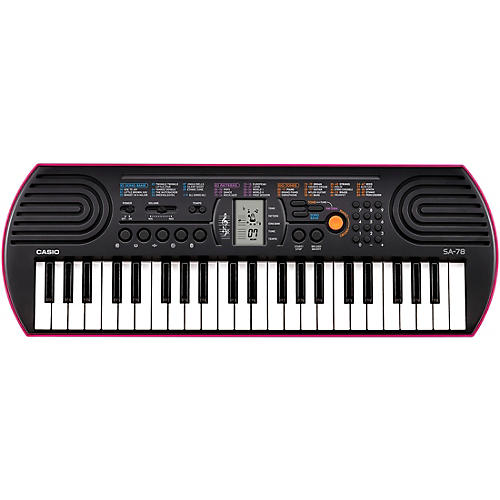 Casio SA-78 Mini-Size Keyboard Condition 1 - Mint Pink