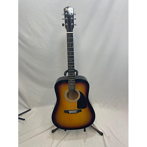 Squier SA150 Acoustic Guitar 3 Color Sunburst