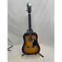 Used Squier SA150 Acoustic Guitar 3 Color Sunburst