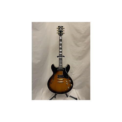 Yamaha SA2200 Hollow Body Electric Guitar 2 Color Sunburst