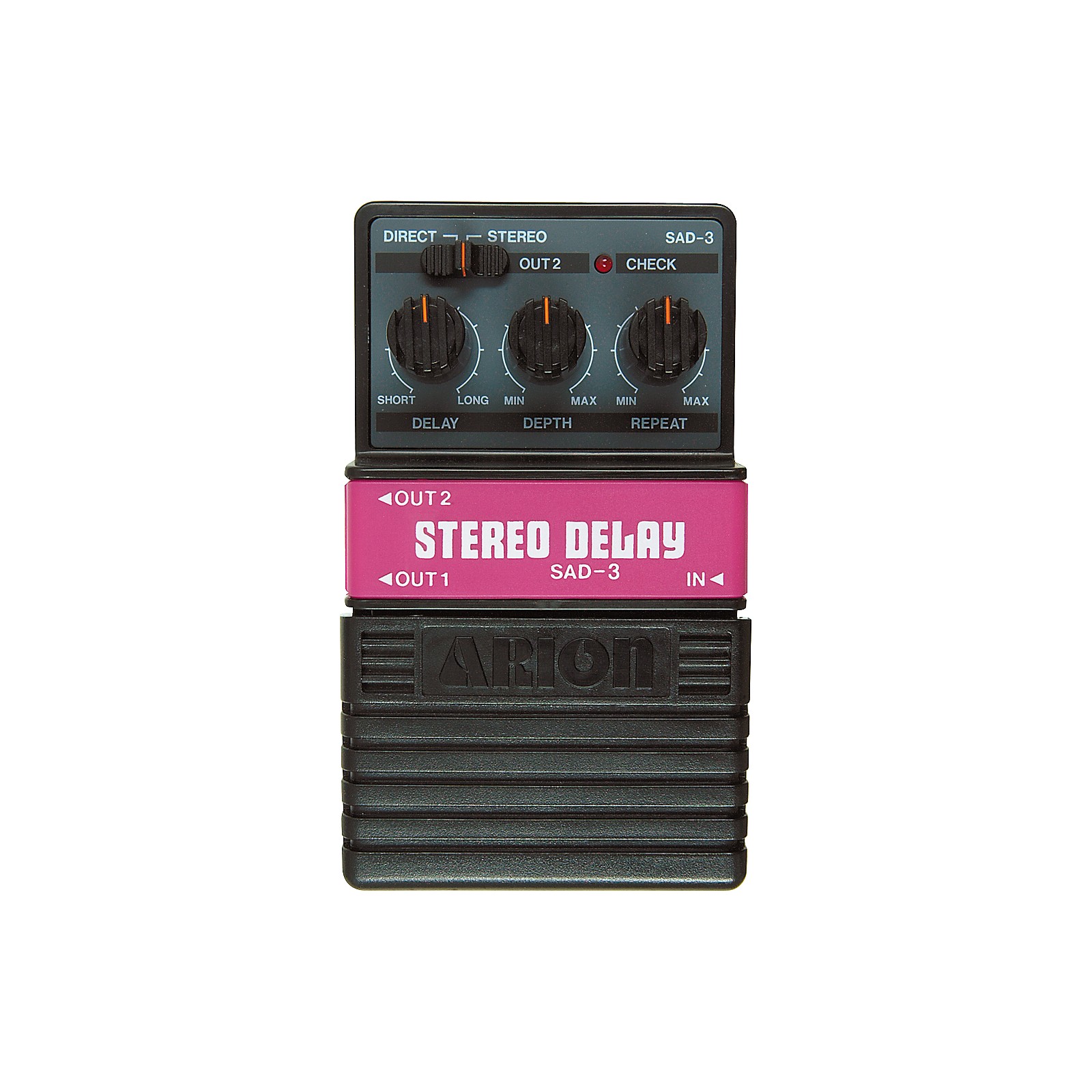 Arion SAD3 Stereo Delay Guitar Effects Pedal Musician's Friend